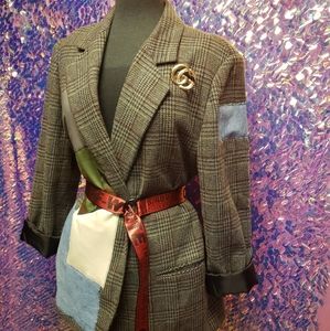Plaid Sag Harbor Blazer